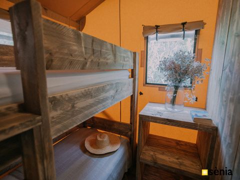 Tente en toile et en bois 4 personnes - Woody