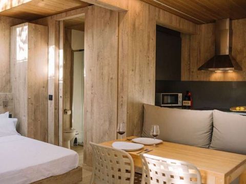 Tente en toile et en bois 4 personnes - Woody