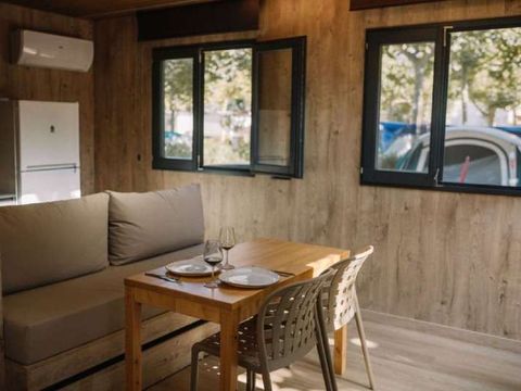 Tente en toile et en bois 4 personnes - Woody