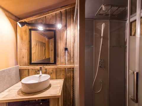 Tente en toile et en bois 5 personnes - SAFARI