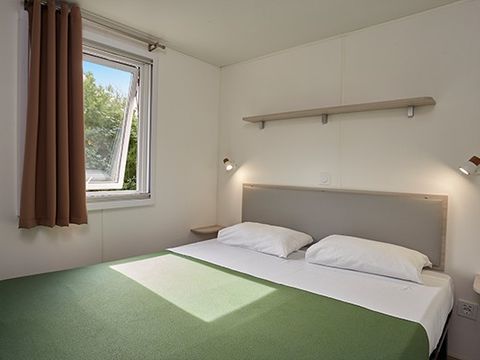 MOBILHOME 6 personnes - Comfort | 3 Ch. | 6 Pers. | Terrasse surélevée | 1 SDB | Clim. | TV
