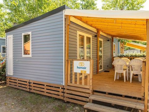 MOBILHOME 6 personnes - Comfort | 3 Ch. | 6 Pers. | Terrasse surélevée | Clim.