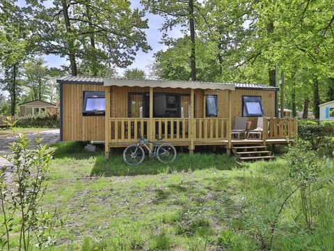 MOBILHOME 6 personnes - Premium | 3 Ch. | 6 Pers. | Terrasse surélevée | 2 SDB