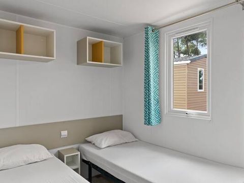 MOBILHOME 6 personnes - Ultimate | 3 Ch. | 6 Pers. | Terrasse surélevée | 2 SDB | Clim.