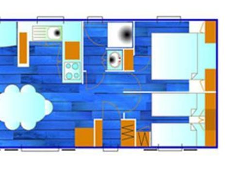 MOBILHOME 6 personnes - FLORES