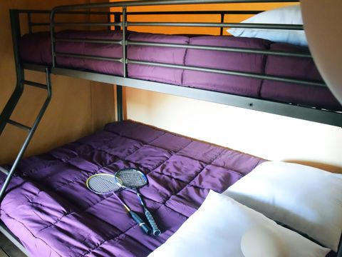 Tente en toile et en bois 5 personnes - LODGE KENYA (SANS SANITAIRES)