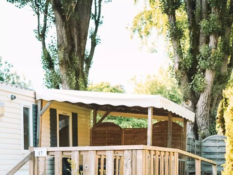 MOBILHOME 4 personnes - Andaro 32,50m² - Adapté pour personnes à mobilité réduite 4 personnes