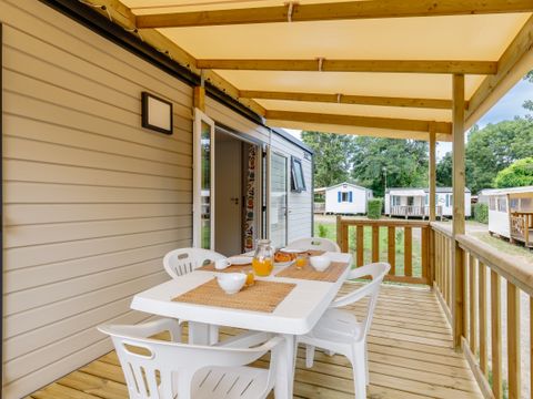 MOBILHOME 4 personnes - Grand Confort 3 Pièces 4 Personnes + TV