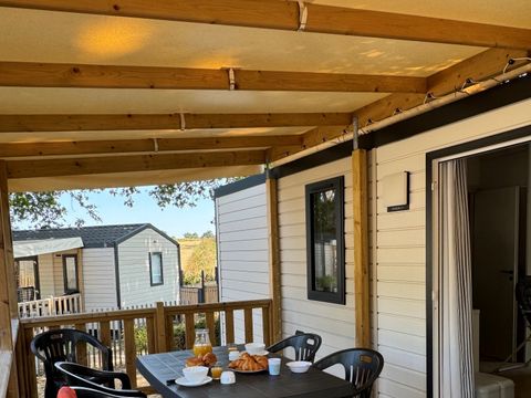 Mobilhome 5 personnes - "CONFORT FAMILLE" - 2 chambres - CLIM