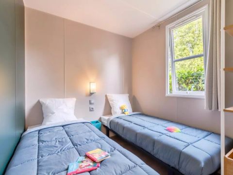 MOBILHOME 6 personnes - Premium 4 Pièces 6 Personnes Climatisé + TV + Jacuzzi