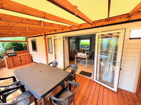 Mobilhome 8 personnes - Excellence 5 Pièces 8 Personnes Climatisé + TV 2sdb