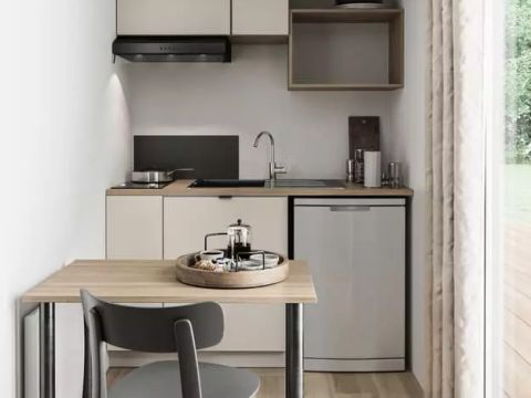 MOBILHOME 2 personnes - Excellence 2 Pièces 2 Personnes Climatisé + TV