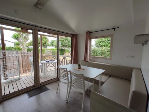 MOBILHOME 4 personnes - Mobil-home GRAIN DE SABLE - 27m² - 2 Chambres 1/4 pers