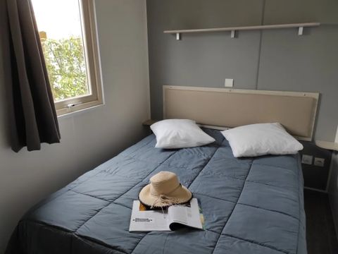 MOBILHOME 4 personnes - Mobil-home GRAIN DE SABLE - 27m² - 2 Chambres 1/4 pers