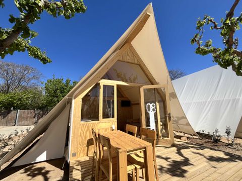 TENTE TOILE ET BOIS 5 personnes - Iris