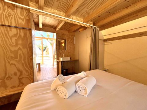 Tente en toile et en bois 5 personnes - Iris