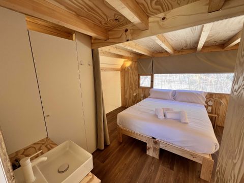 TENTE TOILE ET BOIS 5 personnes - Iris