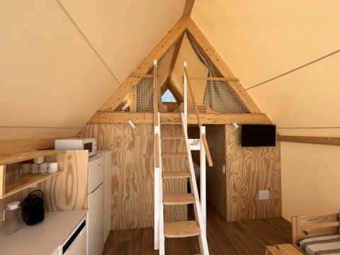 TENTE TOILE ET BOIS 5 personnes - Iris