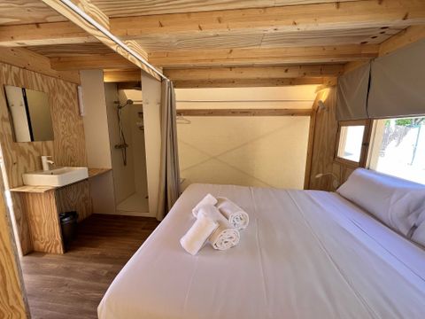TENTE TOILE ET BOIS 5 personnes - Iris