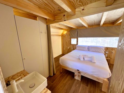 Tente en toile et en bois 5 personnes - Iris
