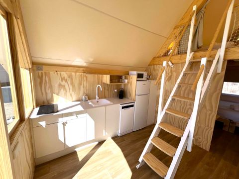 TENTE TOILE ET BOIS 5 personnes - Iris