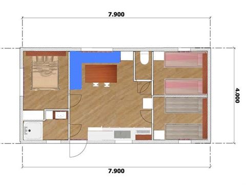 BUNGALOW 6 personnes - Bungalow Arenal