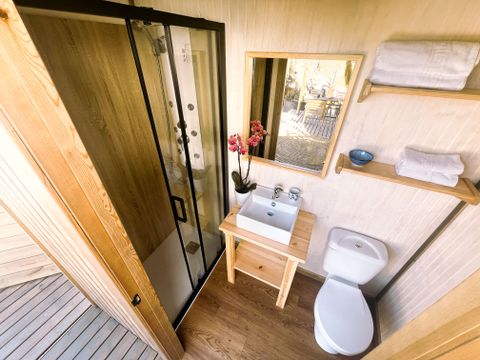 TENTE TOILE ET BOIS 4 personnes - Glamping Cabin-Tent Senyoret