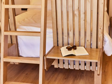 Tente en toile et en bois 2 personnes - Glamping Cabin-Tent Senyoret