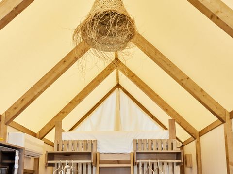 TENTE TOILE ET BOIS 4 personnes - Glamping Cabin-Tent Senyoret