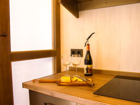 Tente en toile et en bois 2 personnes - Glamping Cabin-Tent Senyoret
