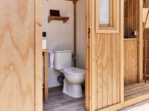 Tente en toile et en bois 2 personnes - Glamping Cabin-Tent Senyoret