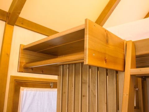 Tente en toile et en bois 2 personnes - Glamping Cabin-Tent Senyoret