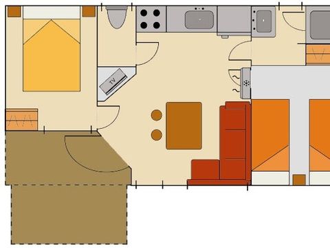 MOBILHOME 6 personnes - Standard