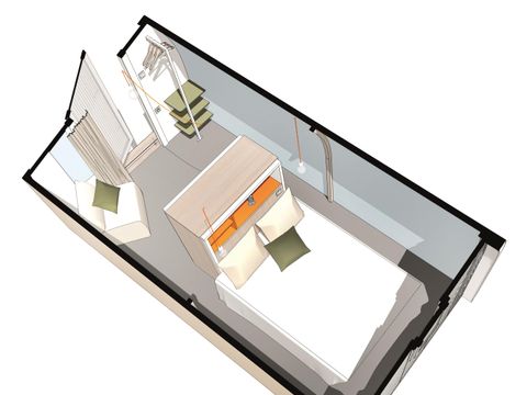 HÉBERGEMENT INSOLITE 2 personnes - Coco Sweet Duo - Sans sanitaires