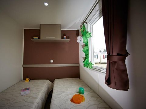 MOBILHOME 6 personnes - Cottage DORDOGNE TRIBU - 3 chambres avec terrasse couverte 18m²