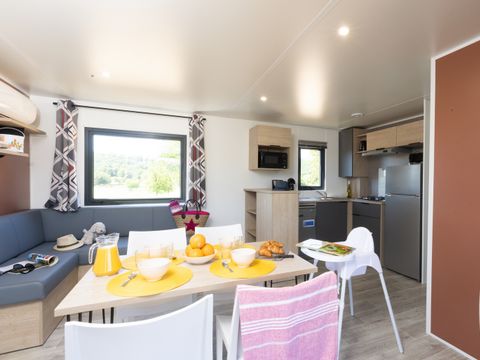 MOBILHOME 4 personnes - Cottage Premium Les P'tits Quercynois 2 ch. - TV - CLIM - LV - 2 SDB