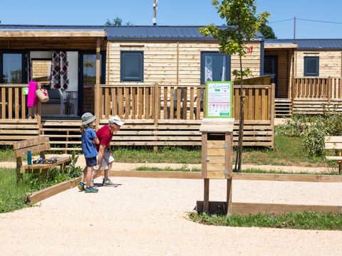 MOBILHOME 4 personnes - Cottage Les P'tit Quercynois (Arrivée Samedi) - 2 chambres - 2 salles de bain