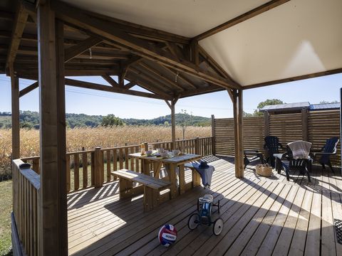 MOBILHOME 4 personnes - Cottage Les Étoiles Occitanes (Arrivée Samedi)