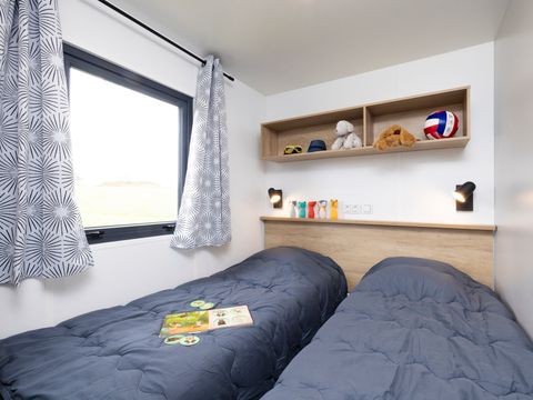 MOBILHOME 10 personnes - Cottage Premium "Route de la noix" 5 ch. - TV - CLIM - LV - 3 SDB