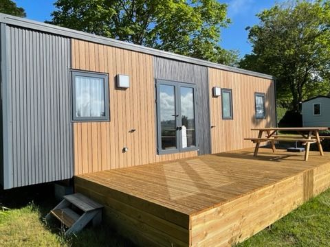 MOBILHOME 6 personnes - R-Home 37m² (3 CH 2 SDB) Terrasse Vue mer