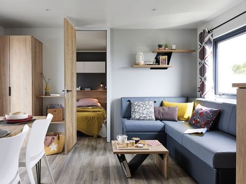 MOBILHOME 6 personnes - R-Home 37m² (3 CH 2 SDB) Terrasse Vue mer