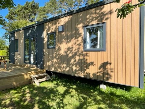 MOBILHOME 6 personnes - R-Home 32m² (3 CH 1 SDB) Terrasse Vue mer