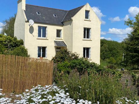 MAISON 9 personnes - Avel Mor (4 CH) avec piscine à 600m de la plage