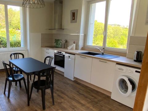 MAISON 9 personnes - Avel Mor (4 CH) avec piscine à 600m de la plage