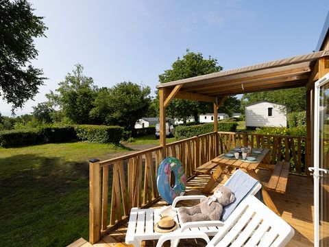 MOBILHOME 4 personnes - Privilège 2ch - TV - 27m²- vue mer