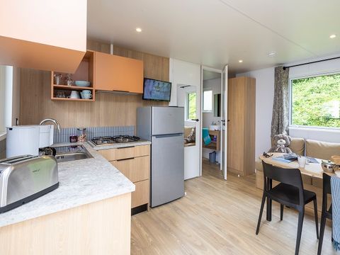 MOBILHOME 4 personnes - Privilège 2ch - TV - 27m²- vue mer