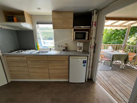 Mobilhome 4 personnes - PRESTIGE - 2 chambres - 27m2