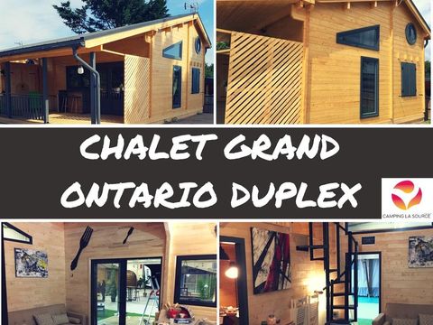 Chalet 6/8 personnes - LUXE - DUPLEX - 3 chambres - 35m2