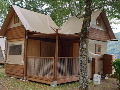 Lodge 4 personnes - CONFORT - AVENTURE - 2 chambres - 4/5pers - 25m2