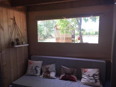 Lodge 4 personnes - CONFORT - AVENTURE - 2 chambres - 4/5pers - 25m2